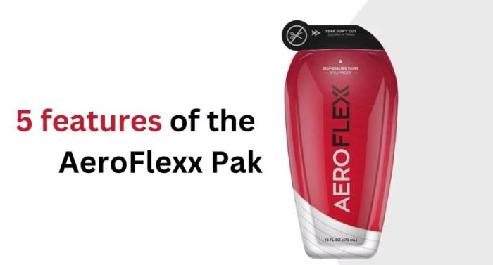 5 features of the AeroFlexx Pak